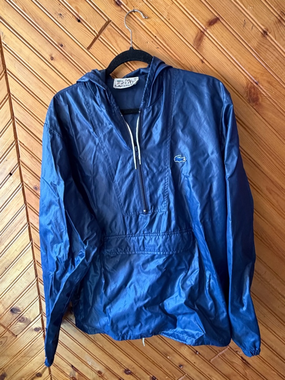 Vintage blue LACOSTE pullover men’s medium